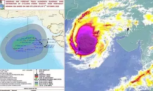 അറബിക്കടലിൽ ‘ശക്തി’ ചുഴലിക്കാറ്റ്; കേരളത്തിൽ ഇടിമിന്നലോടെ മഴക്ക് സാധ്യത; മഹാരാഷ്ട്രയിൽ മഴ കനക്കും