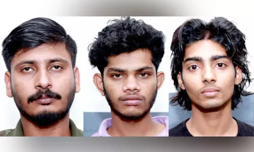 ലഹരിക്കടത്തിന് കുട്ടികളെ ഉപയോഗിച്ച മൂന്നുപേർ അറസ്റ്റിൽ