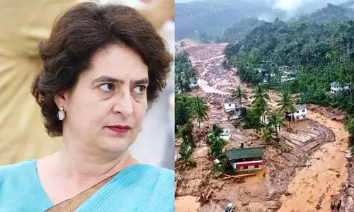 Priyanka Gandhi, Wayanad Landslide