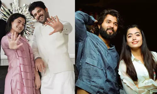 Rashmika Mandanna and Vijay Devarakonda