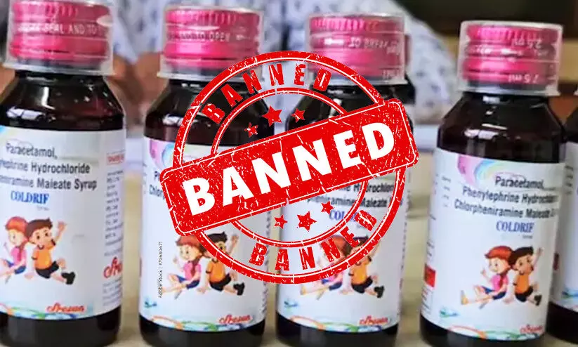 Coldrif cough syrup ban Coldrif cough syrup ban
