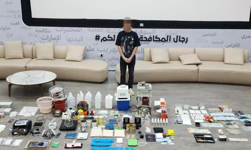 Suspect in drug trafficking case arrested by Dubai Police
