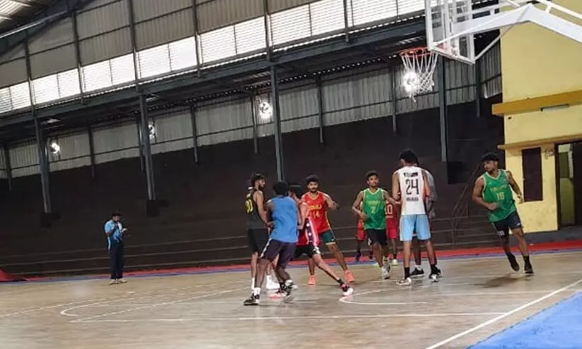 സംസ്ഥാന സീനിയർ ബാസ്കറ്റ്ബാൾ ചാമ്പ്യൻഷിപ്പിന് കുന്നംകുളം ഒരുങ്ങി