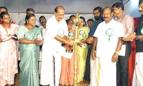 വിദ്യാർഥികളുടെ ദുരിതത്തിന്​ അറുതിയാകും; കുഴിമാവ് ഗവ. ഹൈസ്കൂൾ കെട്ടിടം പണി തുടങ്ങി