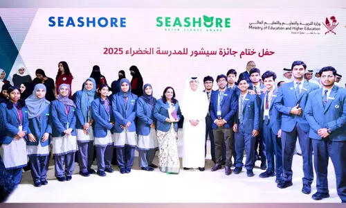 സീഷോർ ഗ്രീൻ സ്കൂൾ അവാർഡ് എം.ഇ.എസ് ഇന്ത്യൻ സ്‌കൂളിന്