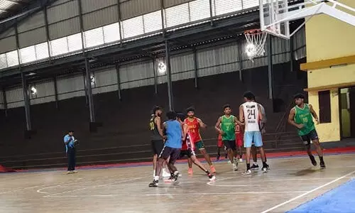 സംസ്ഥാന സീനിയർ ബാസ്കറ്റ്ബാൾ ചാമ്പ്യൻഷിപ്പിന് കുന്നംകുളം ഒരുങ്ങി