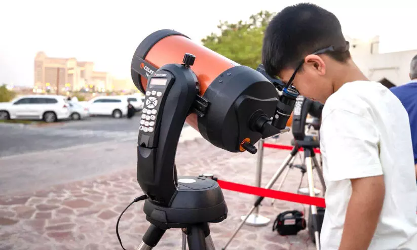 കതാറയിൽ ലോക ബഹിരാകാശ വാരാചരണം തുടങ്ങി കതാറയിൽ ലോക ബഹിരാകാശ വാരാചരണം തുടങ്ങി