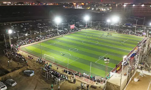 കെ.​എം.​സി.​സി ജി​ദ്ദ ഇ. ​അ​ഹ​മ്മ​ദ് സാ​ഹി​ബ് മെ​മ്മോ​റി​യ​ൽ ഫു​ട്ബാ​ൾ ടൂ​ർ​ണ​മെ​ന്റ്: ഫൈ​ന​ൽ ചി​ത്രം തെ​ളി​ഞ്ഞു