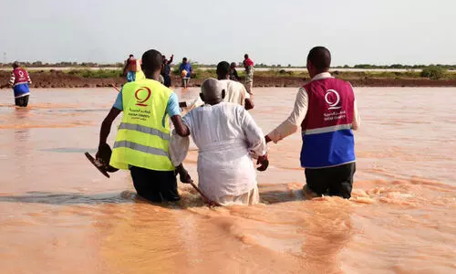 ​സു​ഡാ​നി​ലെ ദു​രി​ത​ബാ​ധി​ത​ർ​ക്ക് സ​ഹാ​യ​മെ​ത്തി​ച്ച് ഖ​ത്ത​ർ ചാ​രി​റ്റി
