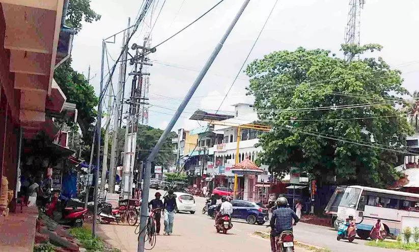 ശാസ്താംകോട്ട ടൗൺ ഇരുട്ടിൽ