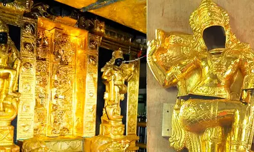 ശബരിമല സ്വർണപ്പാളി വിവാദം; ഗൂഢാലോചനയും കവർച്ചയും നടന്നുവെന്ന് വിജിലൻസ് കണ്ടെത്തൽ, പ്രത്യേക അന്വേഷണസംഘത്തെ നിയോഗിച്ച് ഹൈകോടതി ശബരിമല സ്വർണപ്പാളി വിവാദം; ഗൂഢാലോചനയും കവർച്ചയും നടന്നുവെന്ന് വിജിലൻസ് കണ്ടെത്തൽ, പ്രത്യേക അന്വേഷണസംഘത്തെ നിയോഗിച്ച് ഹൈകോടതി