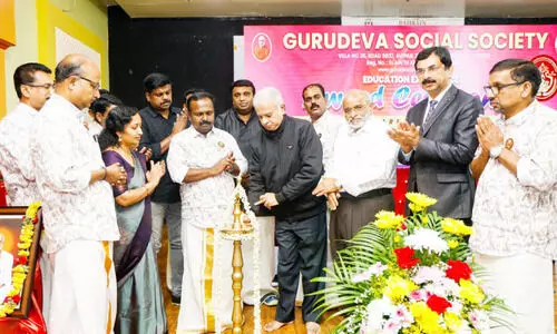 വി​ദ്യാ​ഭ്യാ​സ മി​ക​വി​ന് ഗു​രു​ദേ​വ സോ​ഷ്യ​ൽ സൊ​സൈ​റ്റി​യു​ടെ ആ​ദ​ര​വ്