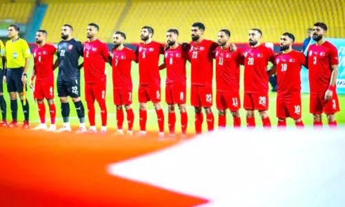 അ​റ​ബ് ക​പ്പി​നാ​യു​ള്ള ഒ​രു​ക്ക​വു​മാ​യി ബ​ഹ്റൈ​ൻ ഫു​ട്ബാ​ൾ ടീം