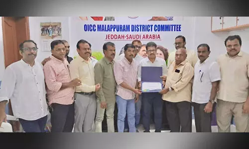 ഒ.​ഐ.​സി.​സി ജി​ദ്ദ മ​ല​പ്പു​റം ജി​ല്ല ക​മ്മി​റ്റി ഗാ​ന്ധി ജ​യ​ന്തി ദി​നാ​ച​ര​ണ​ം