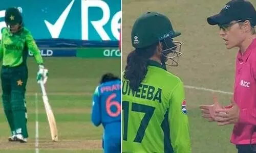 MCC,Run out,Bouncing Bat Law,Law 30.1.2,“entirely correct”,Custodian of laws, മുബീന അലി, എം.സി.സി, ക്രിക്കറ്റ് നിയമം,