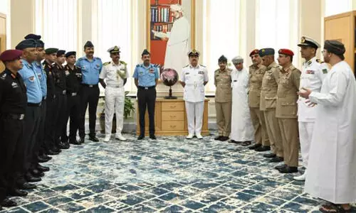 ഇന്ത്യൻ സംഘം നാഷനൽ ഡിഫൻസ് കോളജ് സന്ദർശിച്ചു