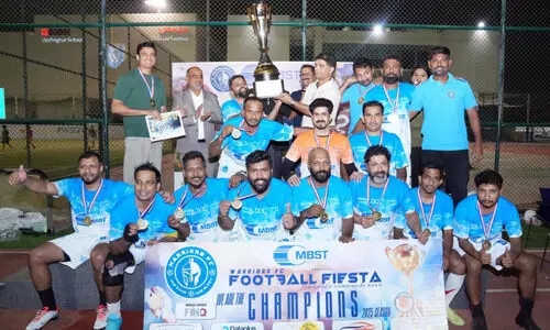 വാ​രി​യേ​ഴ്‌​സ് എ​ഫ്‌.​സി ലെ​ജ​ൻ​ഡ്സ് ഫു​ട്ബാ​ൾ ടൂ​ർ​ണ​മെ​ന്റ്: എം.​ബി.​എ​സ്.​ടി ഖ​ത്ത​ർ ജേ​താ​ക്ക​ൾ