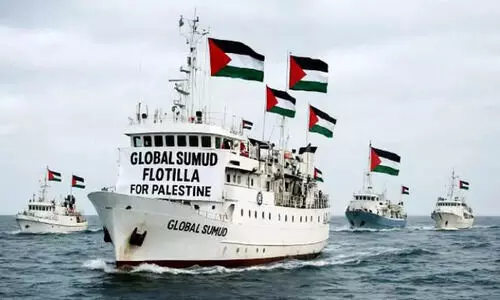 ഗ്ലോ​​​ബ​​​ൽ സു​​​മൂ​ദ് ഫ്ലോ​​​ട്ടി​​​ല്ല: മൂ​ന്നാ​മ​ത്തെ കു​വൈ​ത്ത് പൗ​ര​ന്റെ മോ​ച​നം ഉ​ട​ൻ