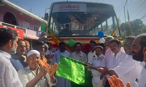 ഉടുമ്പന്നൂരിൽ ഗ്രാമവണ്ടിക്ക്​ ഡബ്​ൾ ബെൽ