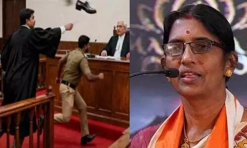 ഒരു കൊച്ചു പെൺകുട്ടി മജിസ്ട്രേറ്റിന്റെ കസേരയിലിരുന്ന് പെരുമാറിയത് കണ്ടാൽ.., ചിലപ്പോഴൊക്കെ വായ ചൊറിഞ്ഞുവരാറുണ്ട്, ആ സീറ്റിനെ ബഹുമാനിച്ചില്ലായിരുന്നെങ്കിൽ എന്റെ ചെരിപ്പിനും ചിറകു മുളച്ചേനെ; കെ.പി.ശശികല