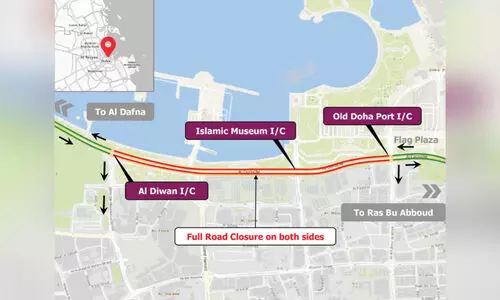 അൽ കോർണിഷ് സ്ട്രീറ്റ് റോഡ് താൽക്കാലികമായി അടച്ചിടും