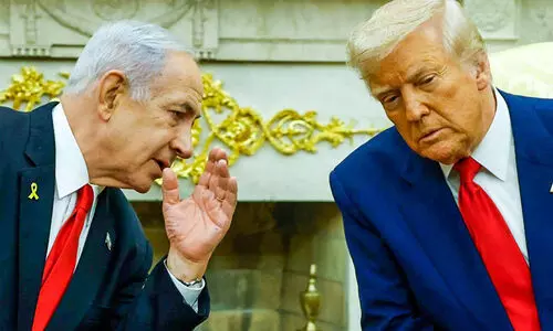 Benjamin Netanyahu and Donald Trump