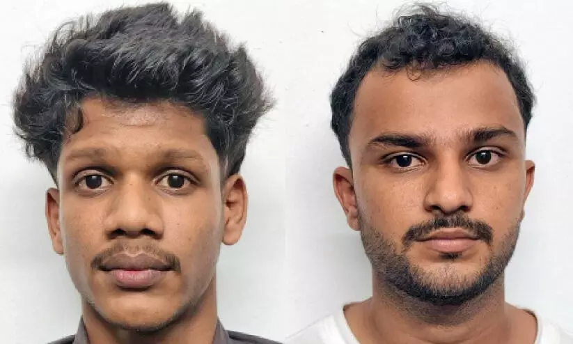 വാഹന പരിശോധനക്കിടെ എസ്.ഐയെ കാറിടിപ്പിച്ചു; രണ്ടുപേർ അറസ്റ്റിൽ