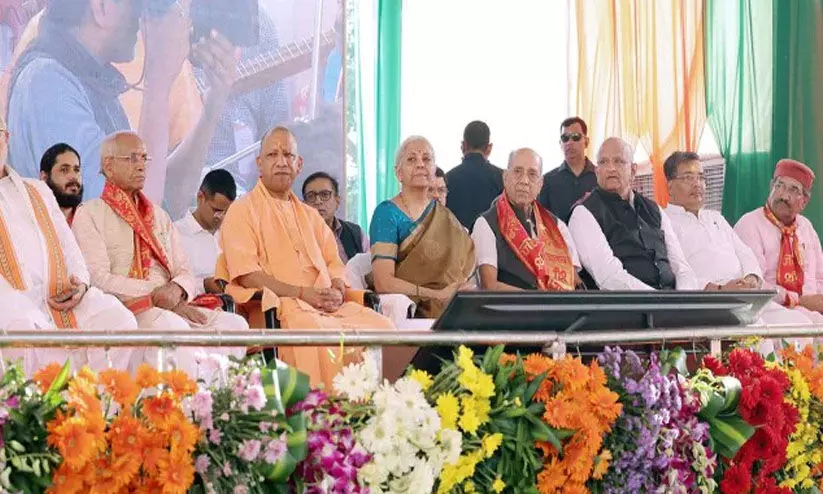 ‘ശ്രീരാമൻ അയോധ്യയിലാണെങ്കിലും സാന്നിധ്യം എല്ലാ ദക്ഷിണേന്ത്യൻ വീടുകളിലുമുണ്ടെന്ന്’ നിർമല സീതാരാമൻ