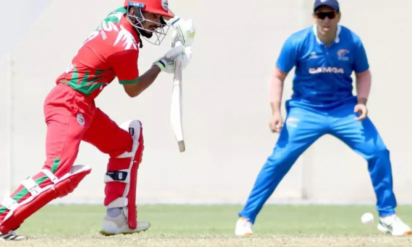 ട്വന്റി 20 ലോകകപ്പ് യോഗ്യത; വിജയത്തോടെ ഒമാൻ തുടങ്ങി ട്വന്റി 20 ലോകകപ്പ് യോഗ്യത; വിജയത്തോടെ ഒമാൻ തുടങ്ങി