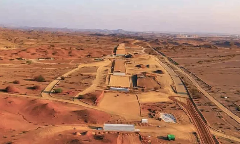 ‘ഹഫീത് റെയിൽവേ’ തുരങ്ക നിർമാണത്തിന് തുടക്കം ‘ഹഫീത് റെയിൽവേ’ തുരങ്ക നിർമാണത്തിന് തുടക്കം