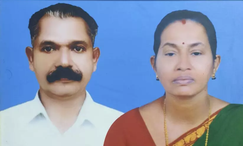 വൃക്ക രോഗിയായ ഭാര്യയെ കൊലപ്പെടുത്തി ആശുപത്രി കെട്ടിടത്തിന് മുകളിൽനിന്ന് ചാടി ഭർത്താവ് ജീവനൊടുക്കി വൃക്ക രോഗിയായ ഭാര്യയെ കൊലപ്പെടുത്തി ആശുപത്രി കെട്ടിടത്തിന് മുകളിൽനിന്ന് ചാടി ഭർത്താവ് ജീവനൊടുക്കി