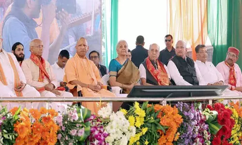 ‘ശ്രീരാമൻ അയോധ്യയിലാണെങ്കിലും സാന്നിധ്യം എല്ലാ ദക്ഷിണേന്ത്യൻ വീടുകളിലുമുണ്ടെന്ന്’ നിർമല സീതാരാമൻ