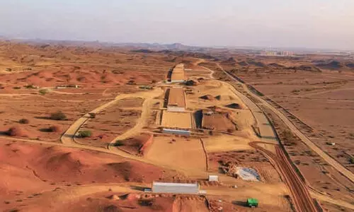 ‘ഹ​ഫീ​ത് റെ​യി​ൽവേ’ തു​ര​ങ്ക നി​ർ​മാ​ണ​ത്തി​ന് തു​ട​ക്കം