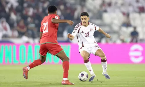 ഫിഫ ലോകകപ്പ് യോഗ്യത; ഖത്തർ-ഒമാൻ മത്സരം സമനിലയിൽ ഫിഫ ലോകകപ്പ് യോഗ്യത; ഖത്തർ-ഒമാൻ മത്സരം സമനിലയിൽ