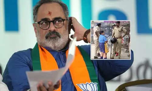 രാജീവ് ചന്ദ്രശേഖറിന്റെ പോസ്റ്റ് ബി​.ജെ.പിക്ക് പാരയായി; ‘മികച്ച പണി’യെന്ന് കോൺഗ്രസിന്റെ പരിഹാസം