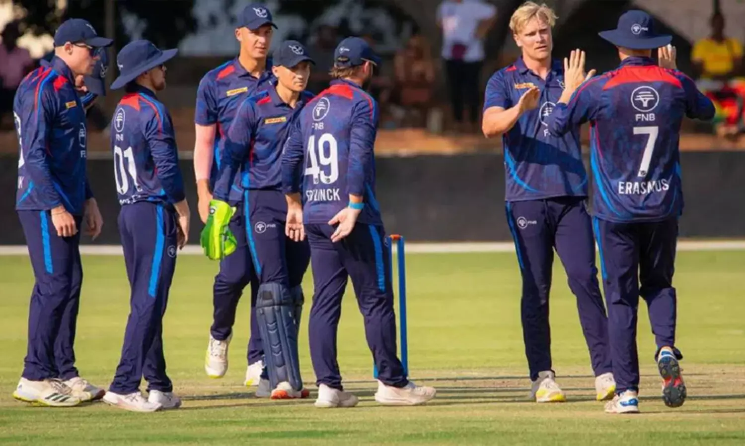 ചരിത്രം കുറിച്ച് നമീബിയ; ട്വന്‍റി20യിൽ ദക്ഷിണാഫ്രിക്കയെ അട്ടിമറിച്ചു, ജയം അവസാന പന്തിൽ