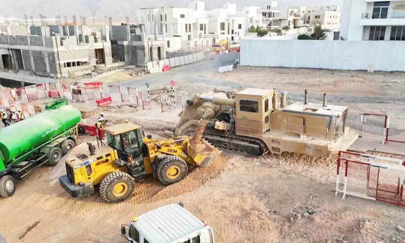 മുസന്നയിലെ പൈപ്പ് ലൈൻ പദ്ധതി പുരോഗമിക്കുന്നു മുസന്നയിലെ പൈപ്പ് ലൈൻ പദ്ധതി പുരോഗമിക്കുന്നു