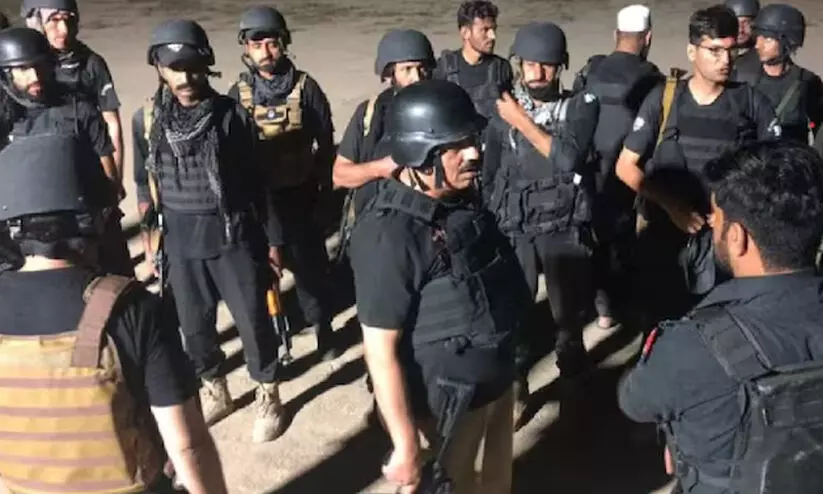 പാകിസ്താനിൽ പൊലീസ് പരിശീലന കേന്ദ്രത്തിന് നേരെ തീവ്രവാദി ആക്രമണം, ഏഴ് പൊലീസുകാരും ആറ് തീവ്രവാദികളും കൊല്ലപ്പെട്ടു