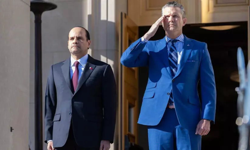 യു.എസിൽ ഖത്തറിന് വ്യോമസേന കേന്ദ്രം സ്ഥാപിക്കാൻ ധാരണ യു.എസിൽ ഖത്തറിന് വ്യോമസേന കേന്ദ്രം സ്ഥാപിക്കാൻ ധാരണ