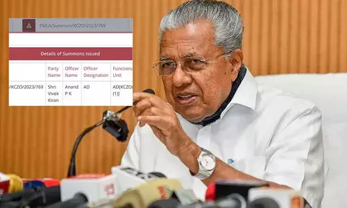 മുഖ്യമന്ത്രി പിണറായിയുടെ മകന് ഇ.ഡി സമൻസ്; അയച്ചത് 2023ൽ