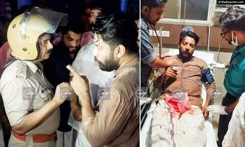 പൊലീസിനെ ആക്രമിച്ചെന്ന്; ഷാഫി പറമ്പിൽ ഉൾപ്പെടെ 692 പേർക്കെതിരെ കേസ്​​; മർദനമേറ്റ ഷാഫിയുടെ മൂക്കിന് ശസ്ത്രക്രിയ നടത്തി