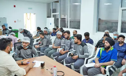 ജീവനക്കാര്‍ക്ക് സൗജന്യ ആരോഗ്യ പരിശോധന ക്യാമ്പുകളുമായി ഹോട്ട്പാക്ക്