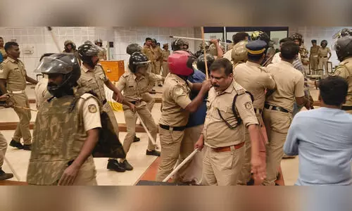 കാലിക്കറ്റ് സർവകലാശാല ഡി.എസ്.യു തെരഞ്ഞെടുപ്പിൽ കനത്ത സംഘർഷം