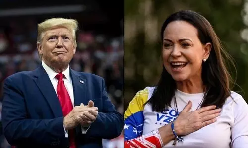 ‘എന്നോടുള്ള ബഹുമാനാർഥം മഷാദോ നൊബേൽ സ്വീകരിച്ചു’; ദശലക്ഷങ്ങളുടെ ജീവൻ രക്ഷിക്കാനായതിൽ സന്തോഷമെന്നും ട്രംപ്