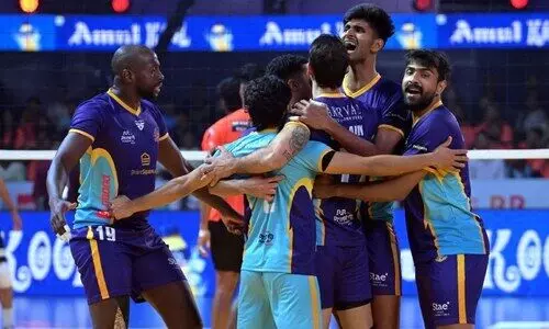 പ്രൈം വോളി: ഹൈദരാബാദിനെ നേരിട്ടുള്ള സെറ്റുകള്‍ക്ക് തറപറ്റിച്ച് ഡല്‍ഹി തൂഫാന്‍സ്