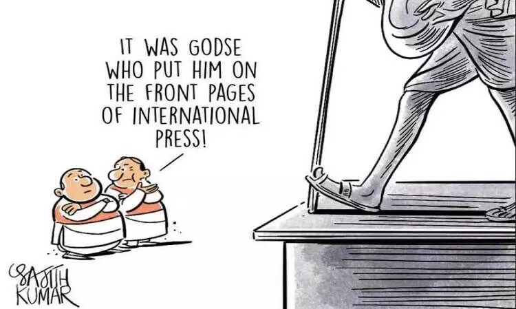 ഗാന്ധിജി-ആർ.എസ്.എസ് ജയന്തി:  നിലപാടില്ലായ്മയുടെ സന്തുലനം