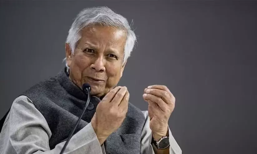 ബംഗ്ലാദേശിൽ ഹിന്ദുകൾക്കെതിരെ ഒരു ആക്രമണവും നടന്നിട്ടില്ല; അതെല്ലാം ഇന്ത്യൻ മാധ്യമങ്ങളുടെ വ്യാജ വാർത്തകളാണ് -യൂനുസ് ബംഗ്ലാദേശിൽ ഹിന്ദുകൾക്കെതിരെ ഒരു ആക്രമണവും നടന്നിട്ടില്ല; അതെല്ലാം ഇന്ത്യൻ മാധ്യമങ്ങളുടെ വ്യാജ വാർത്തകളാണ് -യൂനുസ്