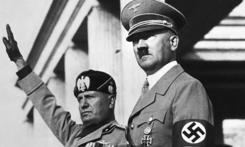 ഹിറ്റ്ലറും മുസോളിനിയും