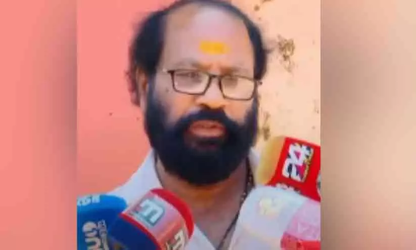 ശബരിമലയിലെ പഴയ സ്വർണപ്പാളി എവിടെയെന്നറിയില്ല -ശിൽപി എളവള്ളി നന്ദൻ