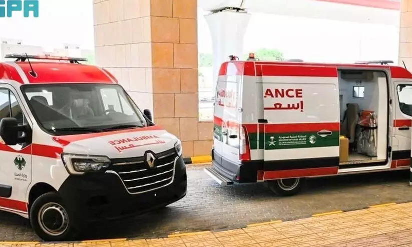 സിറിയയ്ക്ക് സൗദി വക പത്ത് ആംബുലൻസുകൾ കൂടി നൽകി